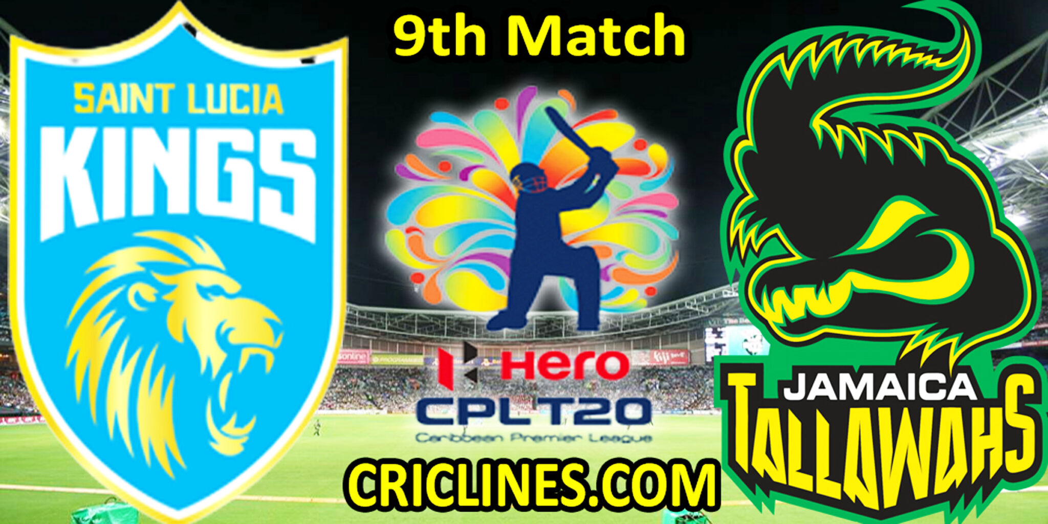 Today Match Prediction Saint Lucia Kings Vs Jamaica Tallawahs CPL T20