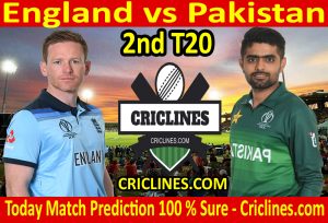 Today Match Prediction-England vs Pakistan-2nd T20 2020-Who Will Win