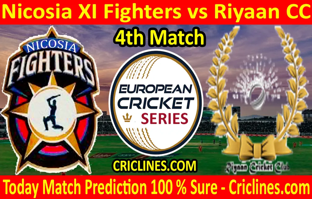 Today Match Prediction-Nicosia XI Fighters vs Riyaan CC-ECS T10 Cyprus Series-4th Match-Who Will Win