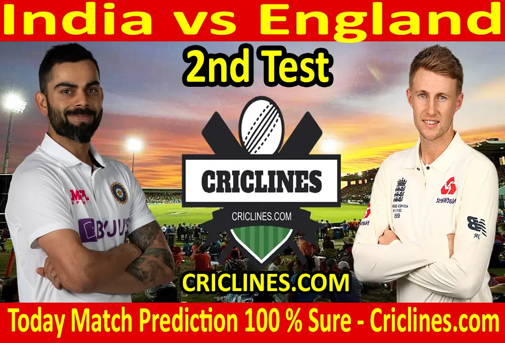 Today Match Prediction-India vs England-2nd Test-Who Will Win