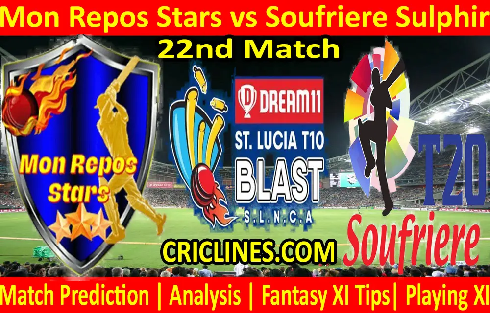 Today Match Prediction-Mon Repos Stars vs Soufriere Sulphir-St