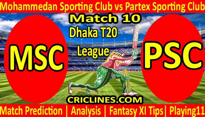 Today Match Prediction-Mohammedan Sporting Club vs Partex Sporting Club-Dhaka T20 2021-12th Match-Who Will Win