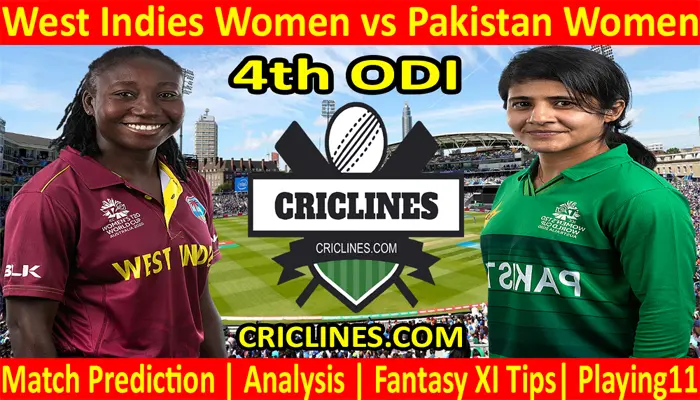 Today Match Prediction-West Indies Women vs Pakistan Women-4th ODI-2021-Who Will Win