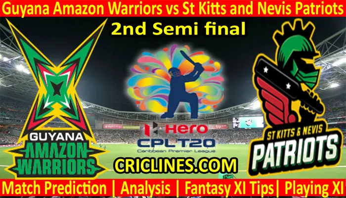 Today Match Prediction-GAW vs SNP-CPL T20 2021-2nd Semi final-Who Will Win