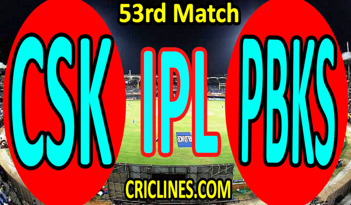 Today Match Prediction Chennai Super Kings Vs Punjab Kings Ipl T