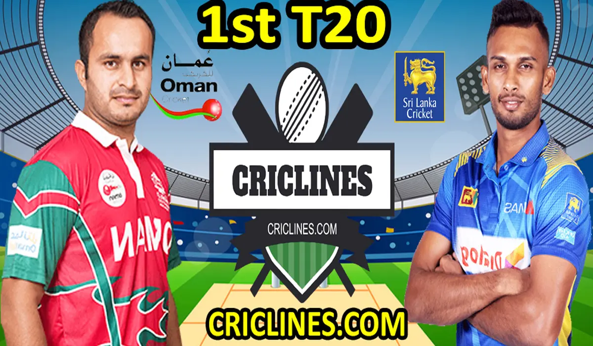 Today Match Prediction-OMN vs SL-1st T20-Who Will Win Today