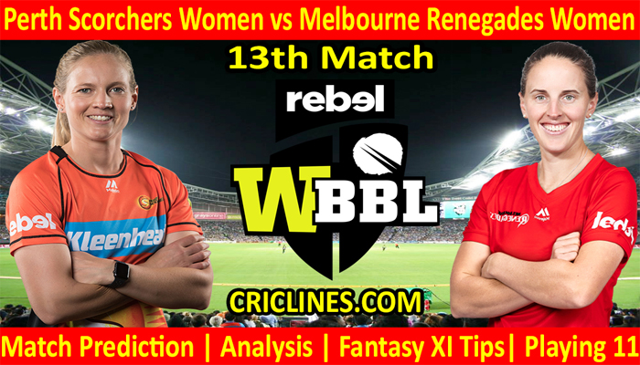 Today Match Prediction-PSW vs MRS-WBBL T20 2021-13th Match-Who Will Win