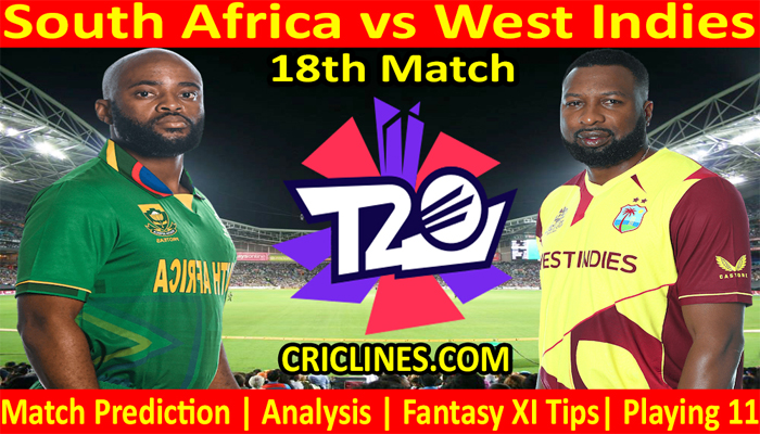West vs south indies africa T20 World