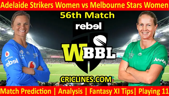 Today Match Prediction-ADW vs MSW-WBBL T20 2021-56th Match-Who Will Win
