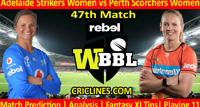 Today Match Prediction-ADW vs PSW-WBBL T20 2021-47th Match-Who Will Win