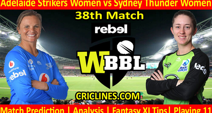Today Match Prediction-ADW vs STW-WBBL T20 2021-38th Match-Who Will Win