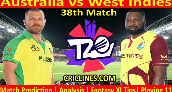 Today Match Prediction-AUS vs WI-WTC 21-38th Match-Who Will Win