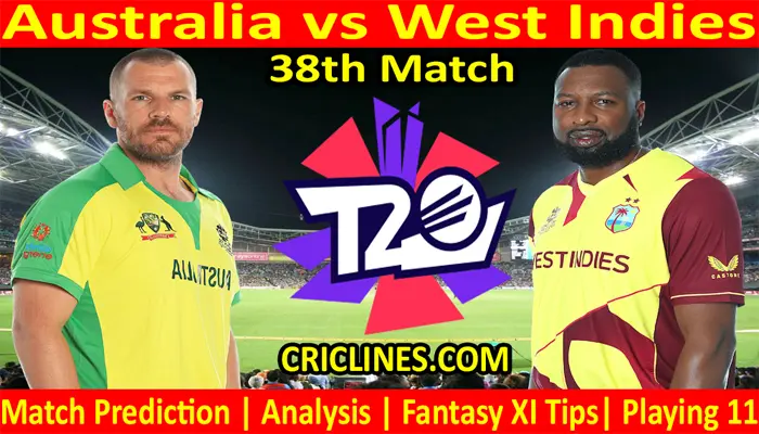 Today Match Prediction-AUS vs WI-WTC 21-38th Match-Who Will Win