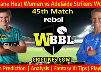 Today Match Prediction-BHW vs ADW-WBBL T20 2021-45th Match-Who Will Win
