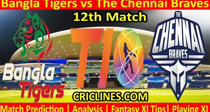 Today Match Prediction-BT vs TCB-Abu Dhabi T10 League-12th match-Who Will Win