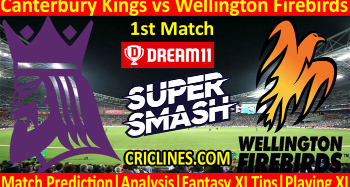 Today Match Prediction-CKS vs WFS-Super Smash T20 2021-22-1st Match-Who Will Win