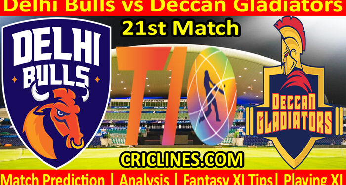 Today Match Prediction-DB vs DG-Abu Dhabi T10 League-21st match-Who Will Win