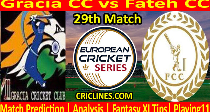 Today Match Prediction-GCC vs FCC-ECS T10 Barcelona-29th Match-Who Will Win