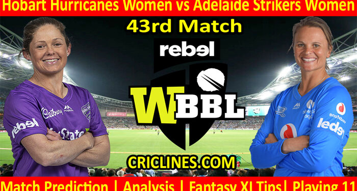Today Match Prediction-HHW vs ADW-WBBL T20 2021-43rd Match-Who Will Win