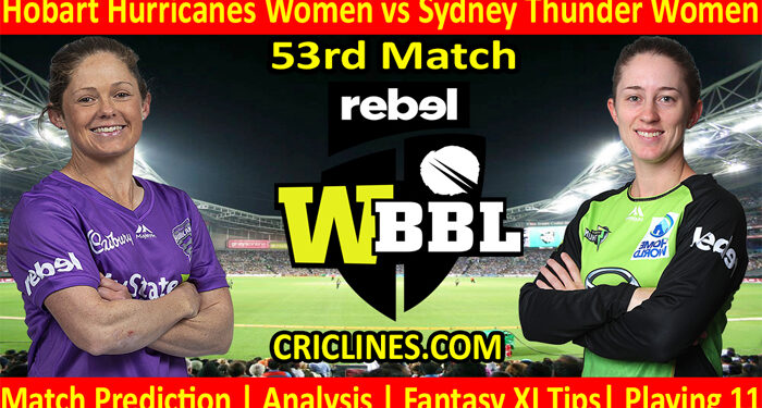 Today Match Prediction-HHW vs STW-WBBL T20 2021-53rd Match-Who Will Win