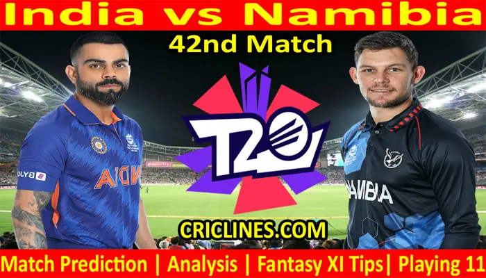 Today Match Prediction-IND vs NBA-WTC 21-42nd Match-Who Will Win