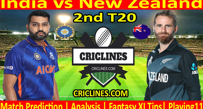 Today Match Prediction-IND vs NZ-2nd T20 Match-2021-Who Will Win