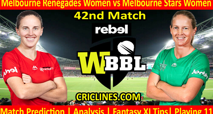 Today Match Prediction-MRW vs MSW-WBBL T20 2021-42nd Match-Who Will Win