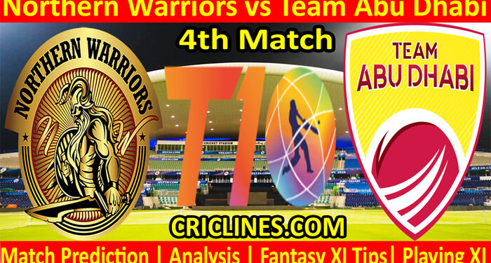 Today Match Prediction-NW vs TAB-Abu Dhabi T10 League-4th match-Who Will Win