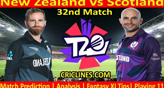 Today Match Prediction-NZ vs SCO-WTC 21-32nd Match-Who Will Win