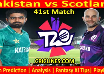 Today Match Prediction-PAK vs SCO-WTC 21-41st Match-Who Will Win