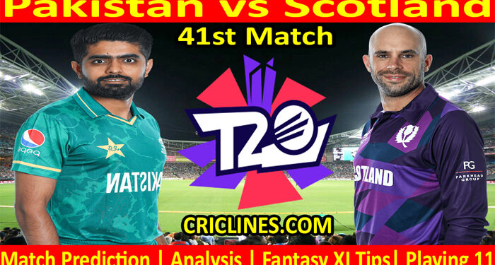 Today Match Prediction-PAK vs SCO-WTC 21-41st Match-Who Will Win