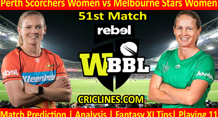 Today Match Prediction-PSW vs MSW-WBBL T20 2021-51st Match-Who Will Win