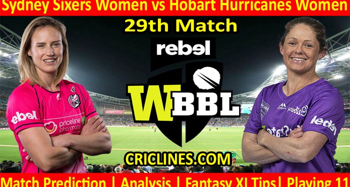Today Match Prediction-SSW vs HHW-WBBL T20 2021-29th Match-Who Will Win