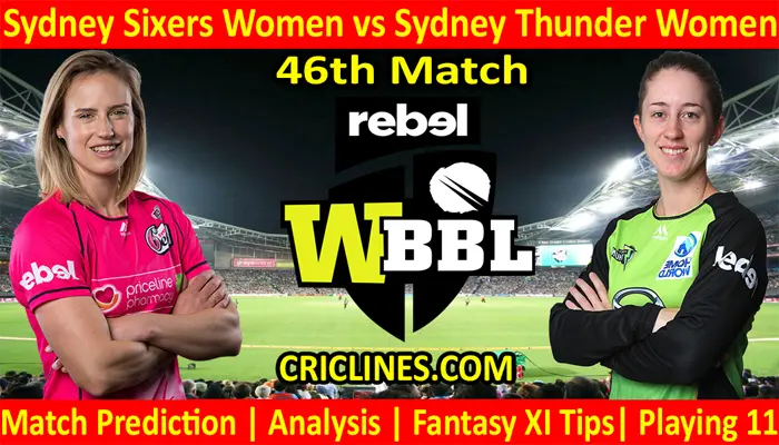 Today Match Prediction-SSW vs STW-WBBL T20 2021-46th Match-Who Will Win
