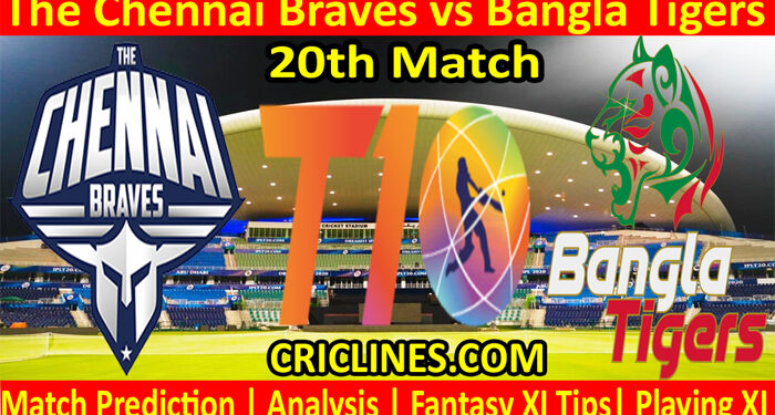 Today Match Prediction-TCB vs BT-Abu Dhabi T10 League-20th match-Who Will Win