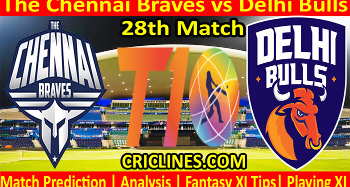 Today Match Prediction-TCB vs DB-Abu Dhabi T10 League-28th match-Who Will Win