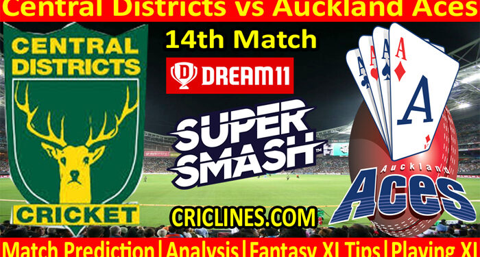 CDS vs ACS-Today Match Prediction-Super Smash T20 2021-22-14th Match-Who Will Win