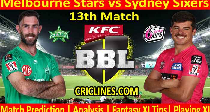 MLS vs SYS-Today Match Prediction-BBL T20 2021-22-13th Match-Who Will Win