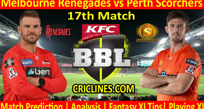 MRS vs PRS-Today Match Prediction-BBL T20 2021-22-17th Match-Who Will Win