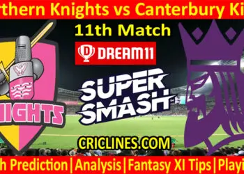 NKS vs CKS-Today Match Prediction-Super Smash T20 2021-22-11th Match-Who Will Win