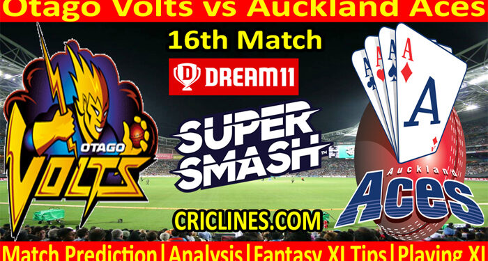 OTV vs ACS-Today Match Prediction-Super Smash T20 2021-22-16th Match-Who Will Win