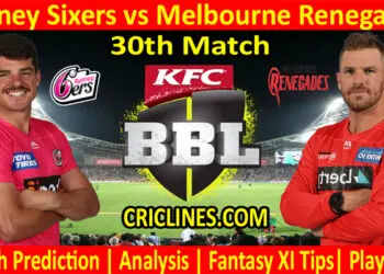 SYS vs MRS-Today Match Prediction-BBL T20 2021-22-30th Match-Who Will Win