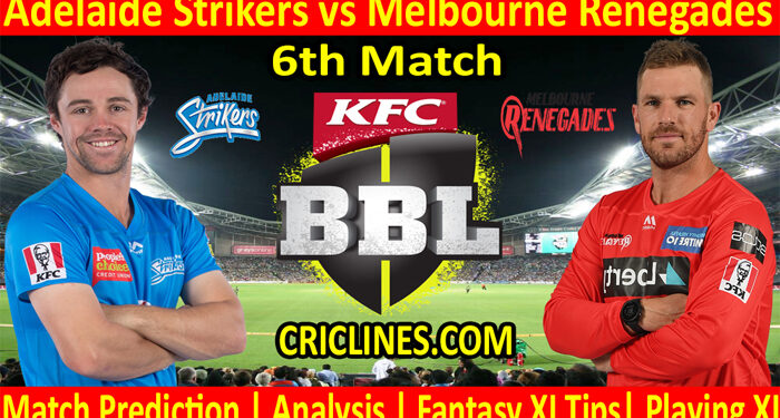 Today Match Prediction-ADS vs MRS-BBL T20 2021-22-6th Match-Who Will Win