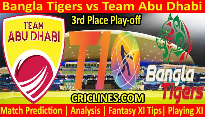 Today Match Prediction-BT vs TAD-Abu Dhabi T10 League-3rd Place Play-off-Who Will Win