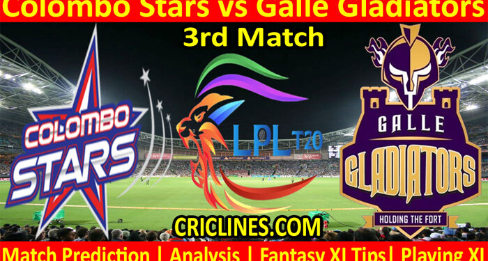 Today Match Prediction-CLS vs GGS-LPL T20 2021-3rd Match-Who Will Win