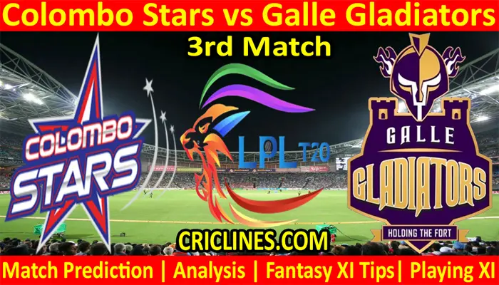 Today Match Prediction-CLS vs GGS-LPL T20 2021-3rd Match-Who Will Win