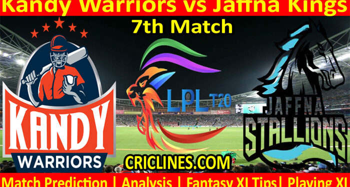 Today Match Prediction-KWS vs JKS-LPL T20 2021-7th Match-Who Will Win
