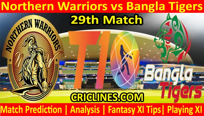 Today Match Prediction-NW vs BT-Abu Dhabi T10 League-29th match-Who Will Win