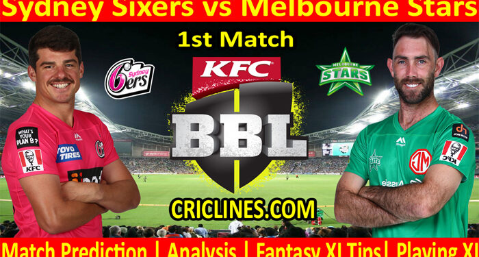 Today Match Prediction-SYS vs MLS-BBL T20 2021-22-1st Match-Who Will Win