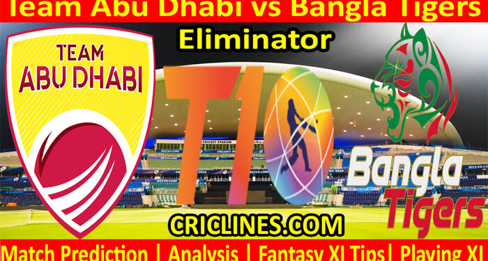 Today Match Prediction-TAD vs BT-Abu Dhabi T10 League-Eliminator-Who Will Win